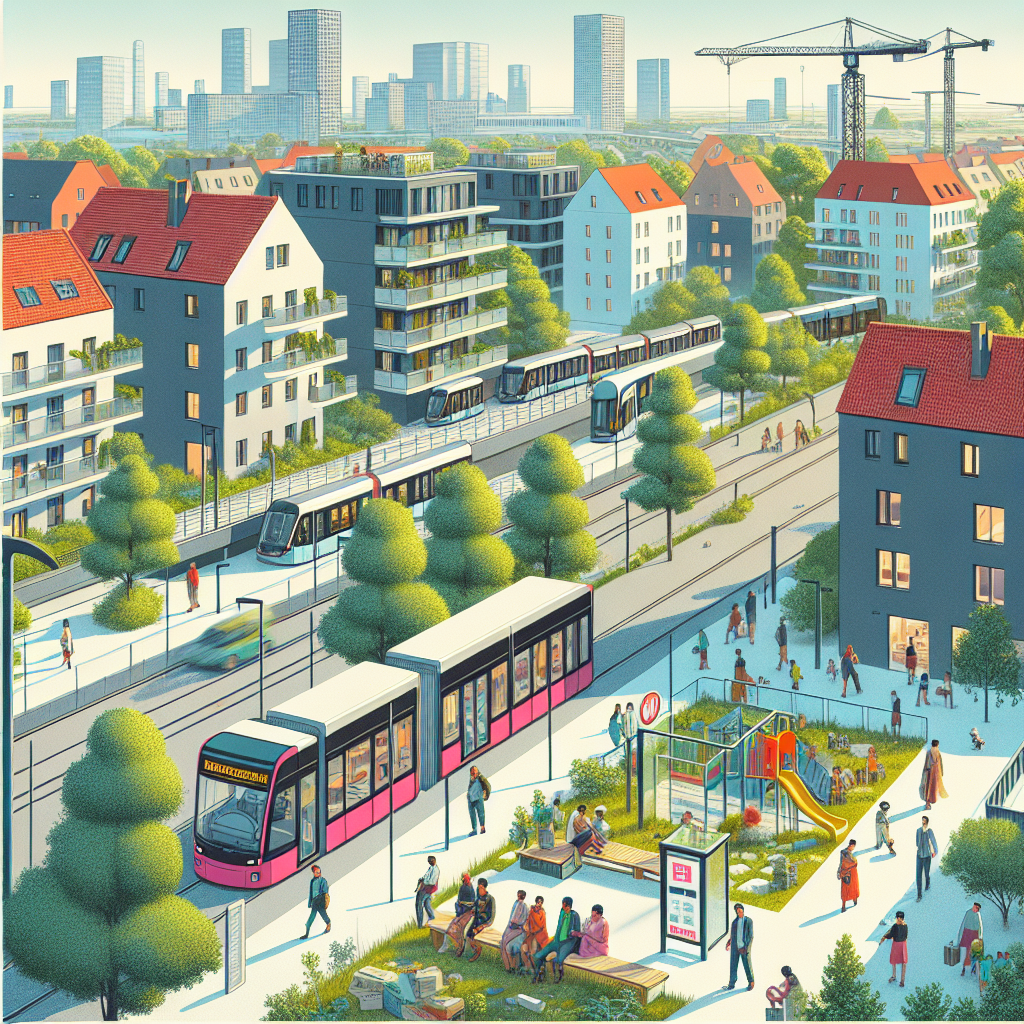 Einfluss öffentlicher Verkehrsmittel auf Bodenrichtwert in Berlin Gropiusstadt
